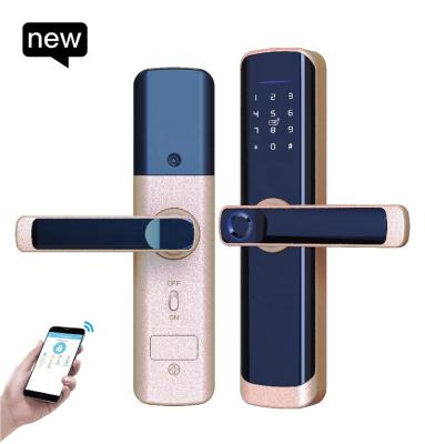 China Hot sale smart door lock TTlock tuya fingerprint,card,passwrod VD09 for sale