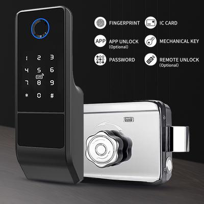 China VD08 Btooch TTlock VD08 tuya app wireless fingerprint door lock for sale