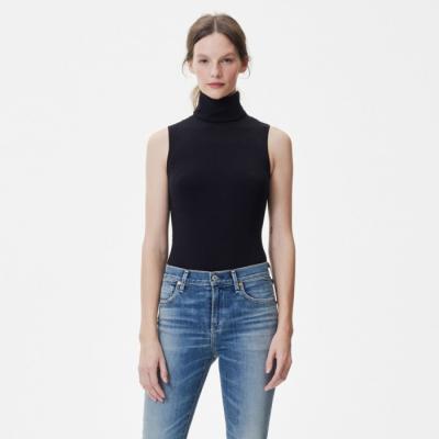 China Turtle Neck Fashion Knit Women Clothing Tops for sale