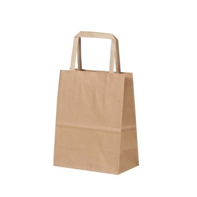 China Wholesale Custom Paper Shopping Bag 12 10 8 6 Inch Paper Bags Recyclable for sale