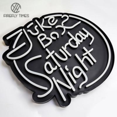 China High Quality Buildings Acrylic Illuminated Signage For Bar And Cafe LED Neon Signs for sale