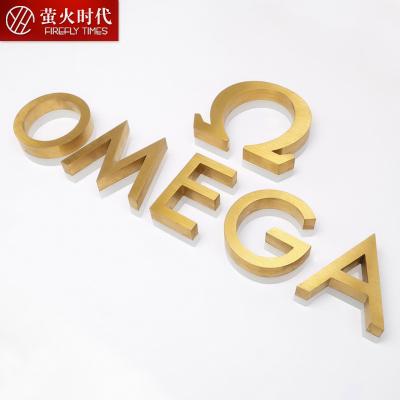 China Buildings More Advanced Wall Mounted 3d Advertising Thick Aluminum Led Backlit Channel Letter Sign With Led Module for sale