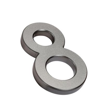 China Aluminum Oxide Solid Character Mini Africa Metal Word Shop Logo for sale