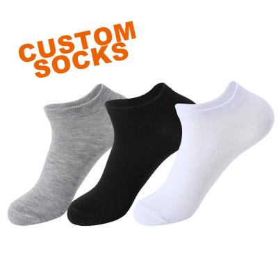 China Breathable Wholesale Custom Logo Mens Sports Low Cut Socks for sale