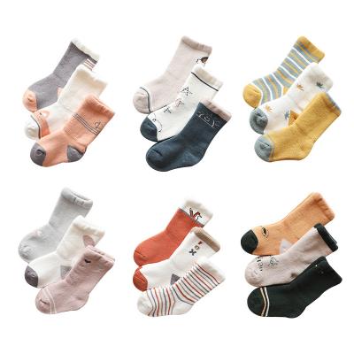 China High Quality QUICK DRY Baby Socks For Kids Autumn And Winter New Design Cute Cartoon Socks Baby Socks for sale