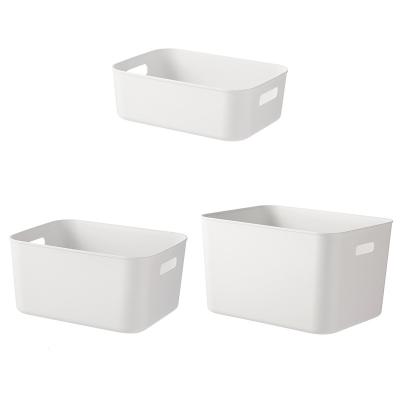 China Wholesale Home Container Stocked Bathroom Clothes Toy Book Plastic Storage Bin Organizer Cabinet Box for sale