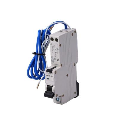 China 10kA 1P+N Module RCBO Single Circuit Breaker Residual Current Circuit Breaker With Over Current Protection RCBO OB16L-32 I for sale