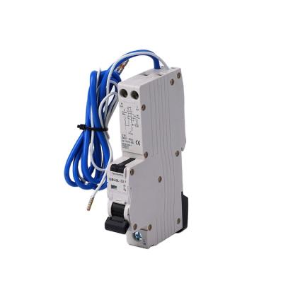 China 10kA 1P+N Module RCBO Single Circuit Breaker Residual Current Circuit Breaker With Over Current Protection RCBO OB16L-32 I for sale