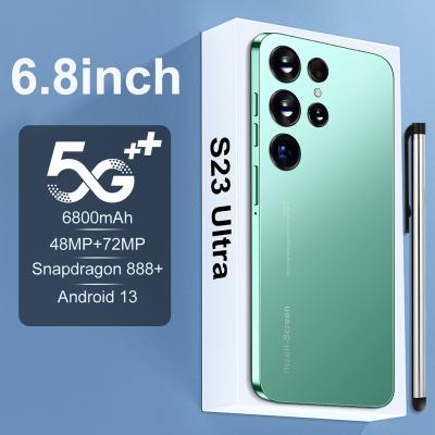 China Wholesale Original New s23 ultra 5g 8+512gb 48MP+64MP Dual SIM Card 2.23 Smartphone Phone Opened Smart Mobile Phone for sale