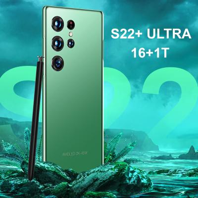 China Original Hot Selling PHONE S22+ Dual Dual SIM Card Ultra Unlock 16GB+1TB 48MP+100MP Cell Celular Smart 5G Mobile Phone Dual Sim Card 7300mAh for sale