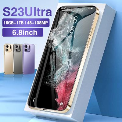 China Original Dual SIM Card Hot Selling S23 16gb+1tb Android 12 Mobile Phone Smart ULTRA Mobile Phone for sale