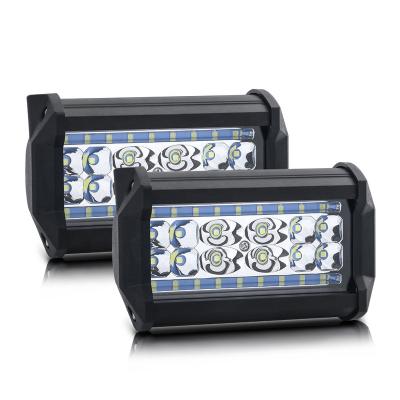 China Wholesale Aluminum 7 Inch Led Truck Light 90W 30 Side Light Beads Offroad Work Light for sale