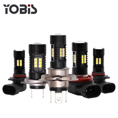 China H4 White Car LED Lamp Fog Lights 72*47mm Color High Power Fog Lights for sale