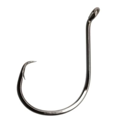 China NT406 Fishing Activity Outer Circle Hooks High Carbon Steel Circle Hooks Sport Octopus Black Hooks for sale