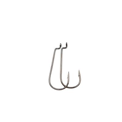 China Fishing Lure Accessory Leg High Quality High Carbon Steel Eccentric Worm Hooks NT40020 for sale