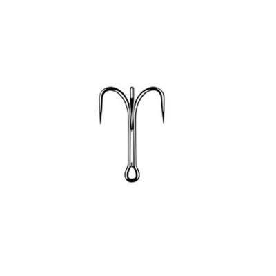 China Saltwater Fishing Best Quality 1X Strong Treble Hooks 50133 for sale