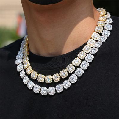 China CLASSIC Zircon Candy Shape Diamonds Necklace Hip Hop Rap Accessories for sale