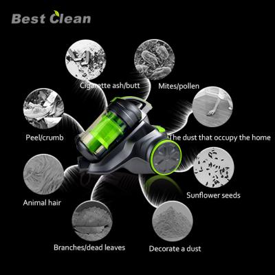 China Best Clean Household Cyclone Super Bagless Vacuum Cleaner With Strong Suction And 3.5L Capacity for sale