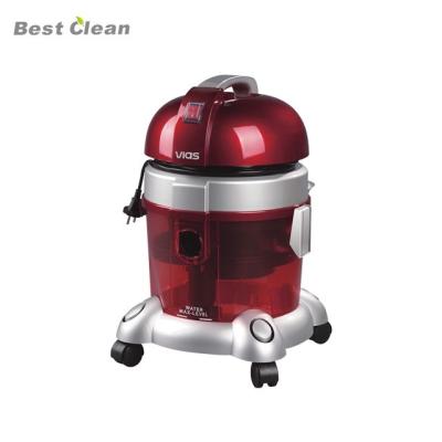 China Best Price Electric Car Clean Water Filter Vacuum Cleaner Water Filtration System ABS 1600 Good Price Wet Dry Convenient Carpet Cleaner for sale