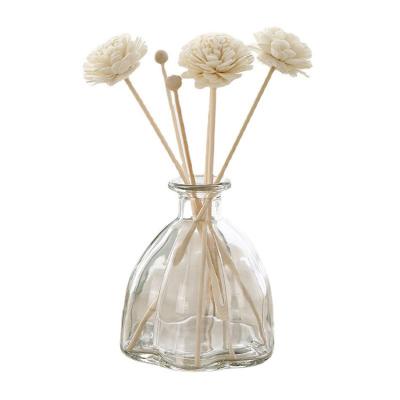 China With Cork Flameless Aromatherapy Accessories Colored Empty Luxury Reed Diffuser Bottles Wholesale for sale