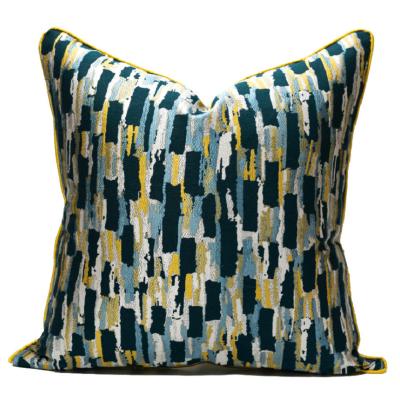 China Anti-Static Luxury Modern Jacquard Cushion Cover For Living Room for sale