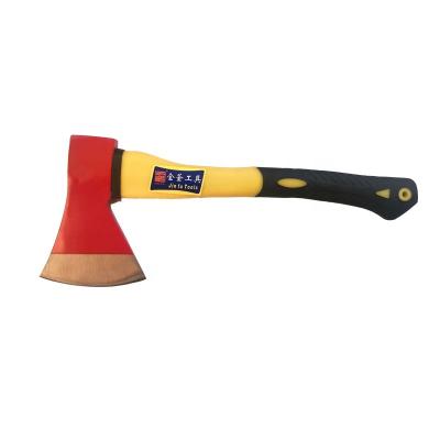 China A613 High Quality Forged Ax Felling Ax With Fiberglass Handle for sale