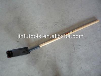 China Shovel ditch shovel with wooden handle for sale