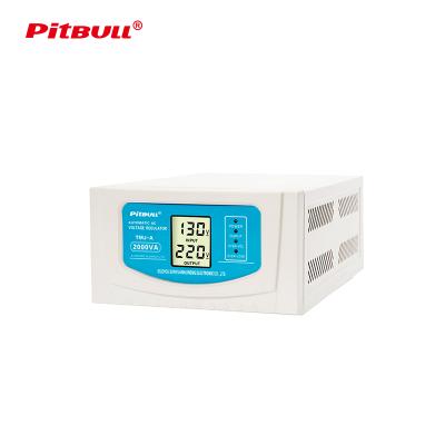 China SVC MINE BULL TMJ AVR Relay Type LCD Display Automatic Voltage Stabilizer for sale