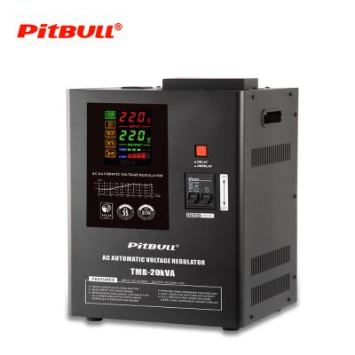 China SVC New Digital Display 20000 Watt 15kv Automatic Voltage Stabilizer for sale