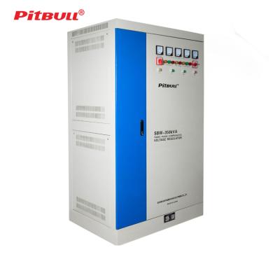 China Dbw MINE BULL SBW50KVA-200KVA AVR Supplier SERVO MOTOR Three Phase Voltage STABILIZER for sale