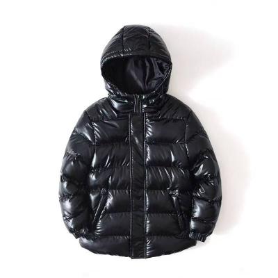 China 100% Cotton Winter Children Kids Clothing Mid Length Boys And Girls Down Jackets For Kid for sale