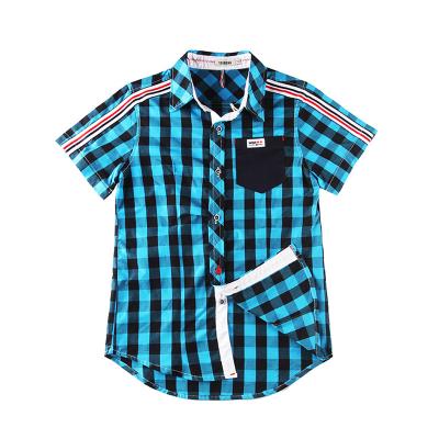 China STOCKPAPA Baby Clothing Breathable Cool Boy Short Sleeve Boy T-shirt With Button Kids Summer Cotton Polo T-shirt for sale