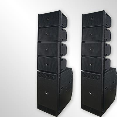 Cina Professional Line Activo Array Loudspeaker Music Equipment DJ Equipment Sound Plywood HA2 Sound Amplifiers Outdoor Plywood Speaker in vendita