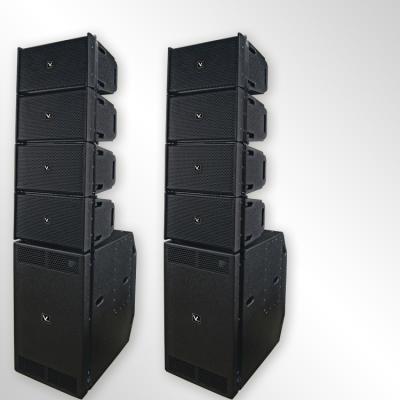 Cina Plywood large scale professional stage audio set for active line array performance activo active HA2 speaker system in vendita