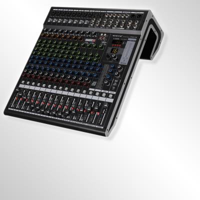 中国 24DSP 12/16 channel enhanced professional mixer with digital blue//tooth effect KTV stage performance 販売のため