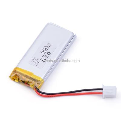 China Toys 652040 600mAh 3.7v Lithium Li Ion Polymer Rechargeable Battery For MP3 Speaker Wireless Recorder for sale