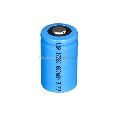 China Customized consumer electronics 17280 600mAh 3.7v Li-ion battery cell for digital applications for sale