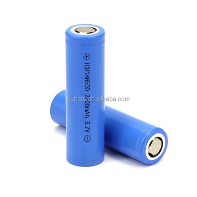 China Machine- 18650 2200mAh 10C 3.7v Li-ion Cell Rechargeable Lithium High Discharge Rate Battery For Power Tools for sale