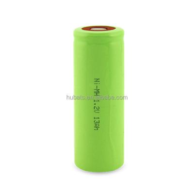 China Machine-F Ni-MH 13Ah 1.2 Volt Size 13000mAh 1.2V NiMH Flat Top Rechargeable Battery Cell For Power Tools for sale