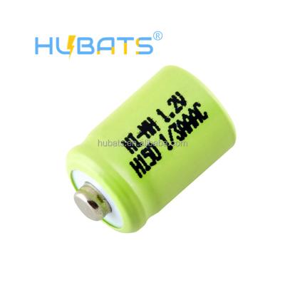 China Top Toys 1/3AAA 150mAh 1.2v Ni-MH Rechargeable Battery Button Cell Replacement For Solar Light for sale