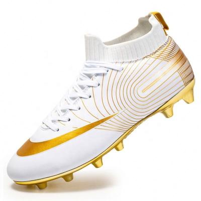 China Fashion trend soccer shoes outsole pu material company multi colors football shoes indoor soccer boots soccer shoes for sale