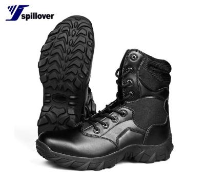 China Shockproof Men Combat Boots Outdoor Protective Tactical Boots Heightening Boots for sale