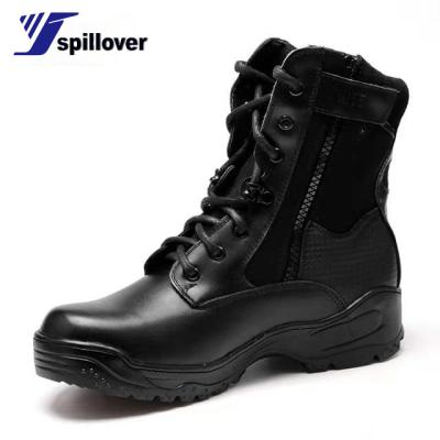 China Outdoor High Quality Black Tactical Boots Fashion Half Boots High Wear-Resistance Combat Boots Work Boots for sale