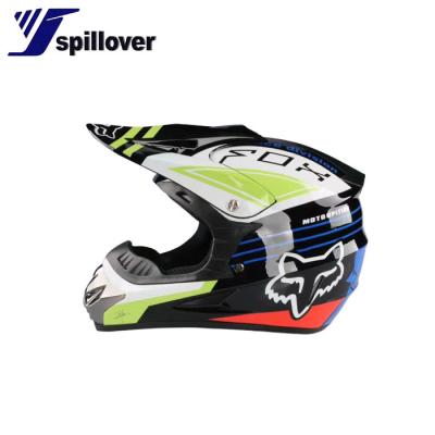 China High Quality High Impact Fullface Helmet Cross Motorcycle Helmet Resistance Offroad Helmets for sale