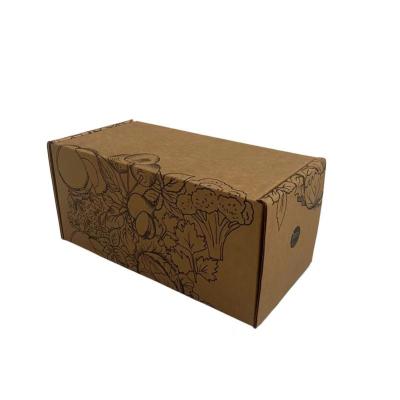 China Cheap Price Biodegradable Custom Logo Factory Shipping Corrugated Package Box for sale