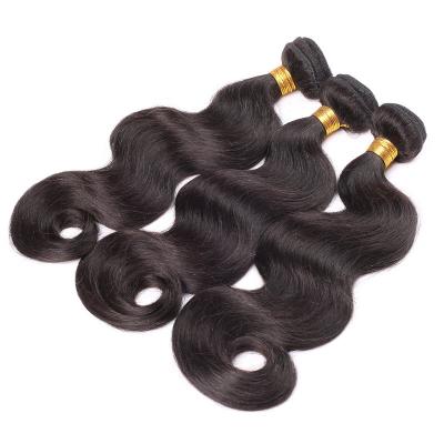 China Strong Machine Double Weft Indian Hair Body Wave Cuticle Aligned Virgin Hair for sale