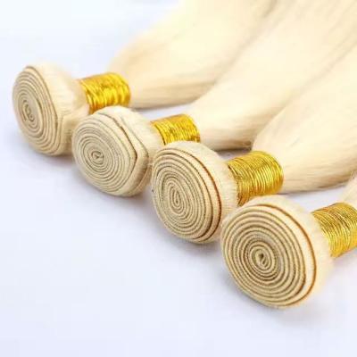 China Strong Double Machine Factory Price Good Quality #613 Weft Silky Straight Hair for sale