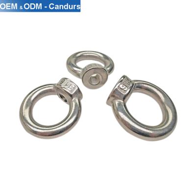 China Heavy Industry 316 Stainless Steel DIN582 Eye Lifting Nuts for sale