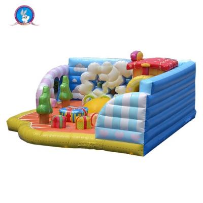 China Inflatable jumping castle Amusement Park Playground inflatable trampoline kids bounce playhouse jumping castle for sale