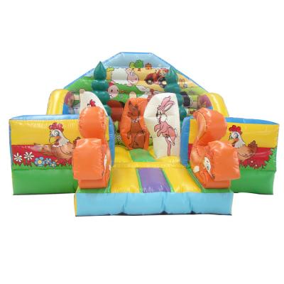 China Inflatable Amusement Park Playground bouncer amusement park for sale